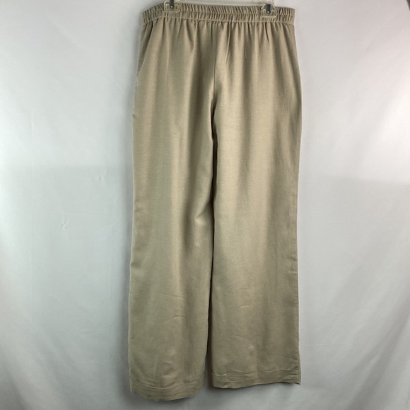 Simply Be wide leg linen NWT tan pants 10 - Picture 3 of 6